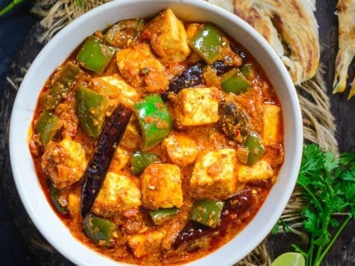 Kadhai Paneer with Tawa Roti